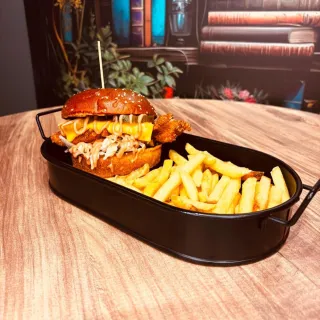 Ahbap Çıtır Tavuk Burger (120 gr)