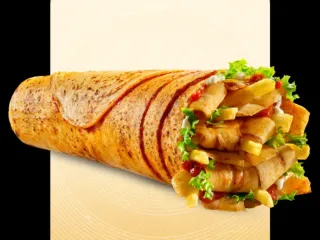 Kral Psikopat Tavuk Döner Dürüm (Acılı)