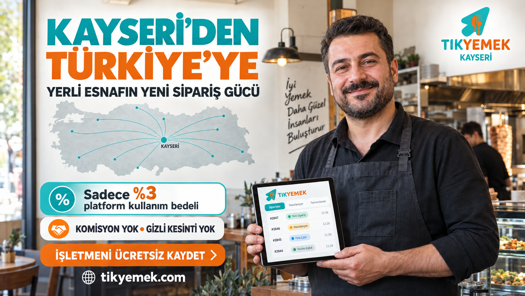 Market, Manav, Petshoplar İçin Online Sipariş: Tıkyemek ile İşletmenizi Dijitale Taşıyın